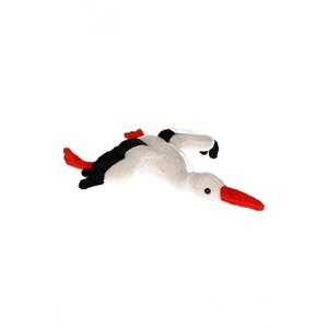 Pluche ooievaar hanger 28 cm -