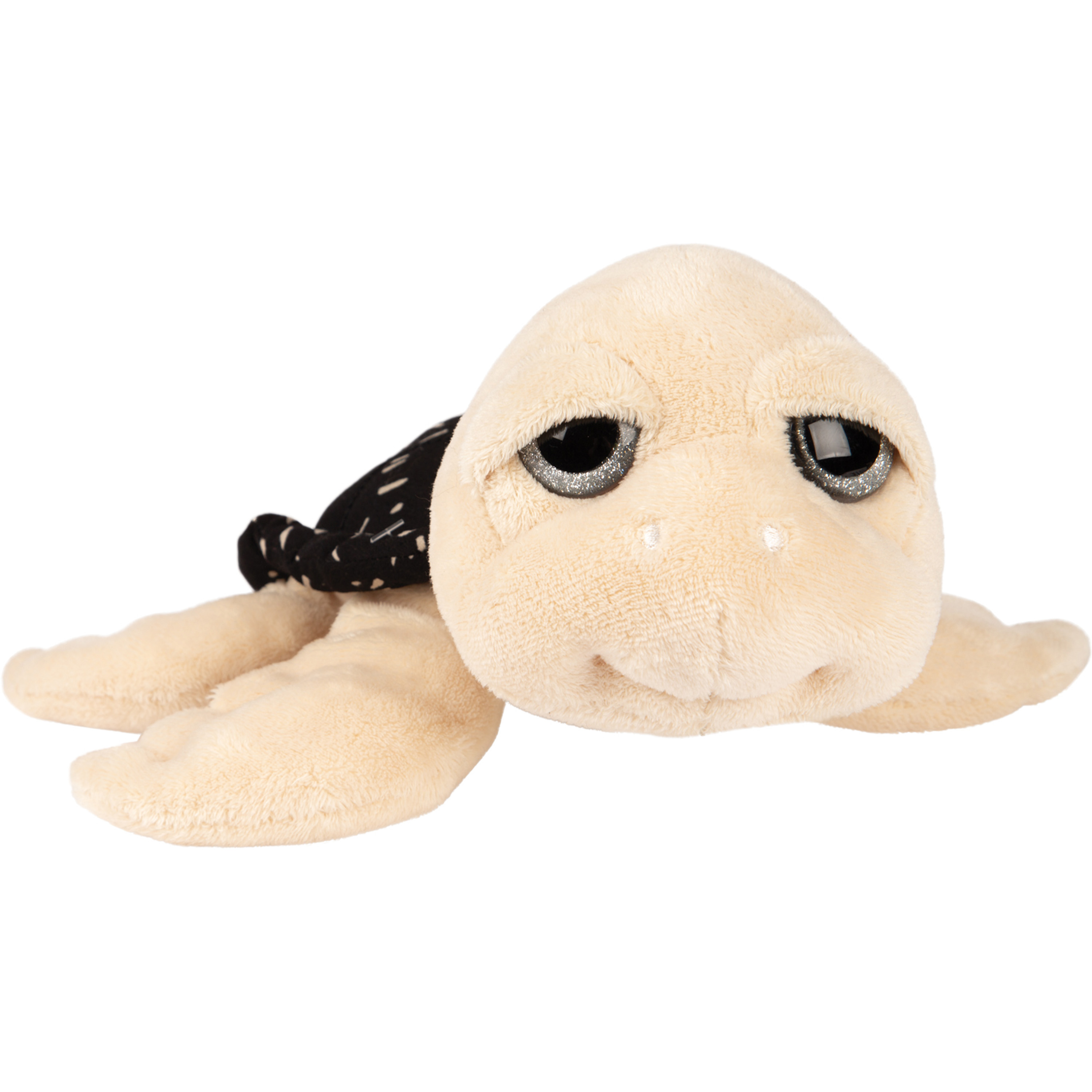 Suki Gifts pluche zeeschildpad Jules knuffeldier - cute eyes - beige - 24 cm -