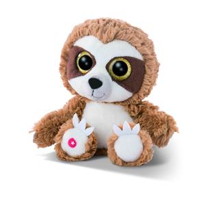 luiaard Heywood - pluche knuffel - bruin - 15 cm -