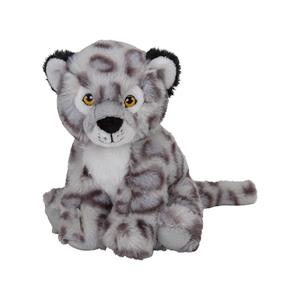 Pluche dieren knuffels Sneeuwluipaard van 16 cm -