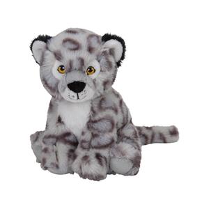 Nature Planet Pluche dieren knuffels Sneeuwluipaard van 16 cm -