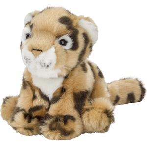 Pluche kleine luipaard knuffel van 15 cm -