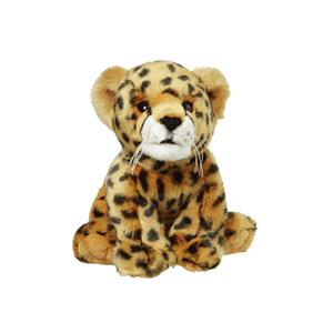 Nature Planet Pluche Cheetah/Jachtluipaard knuffel van 22 cm -