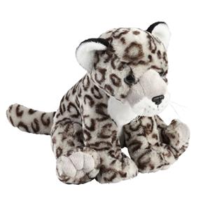 Ravensden Pluche knuffel dieren Sneeuw Luipaard 30 cm -