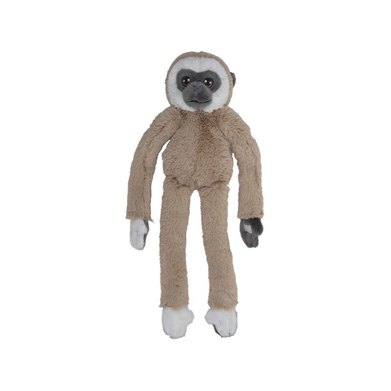 Nature Planet Pluche dieren knuffels hangende Gibbon aap van cm -