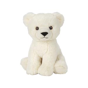 Nature Planet Pluche knuffel ijsbeer van 19 cm -