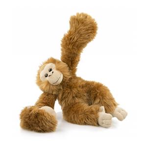 Merkloos Pluche apen knuffel Orang Oetan 25 cm -