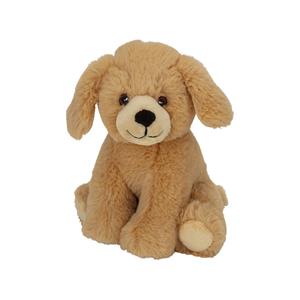 Nature Planet Pluche dieren knuffels Golden Retriever hond van 17 cm -