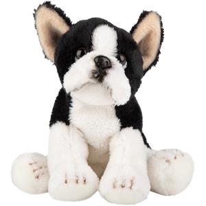 Suki Gifts Pluche knuffel dieren Boston Terrier hond 13 cm -