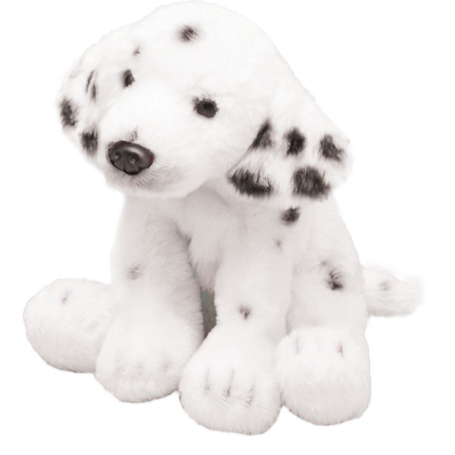 Suki Gifts Pluche knuffel dieren Dalmatier hond 13 cm -