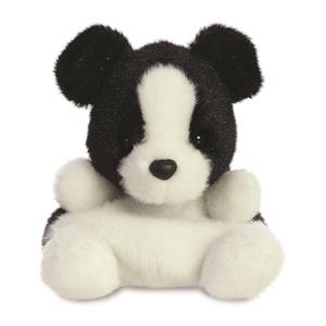 Aurora Pluche dieren knuffels border collie hond van 13 cm -