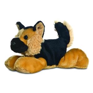 Aurora Pluche dieren knuffels herdershond van 20 cm -