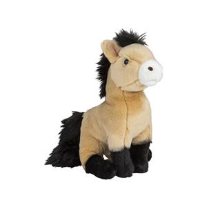 Nature Planet Pluche Przewalski paard knuffel van 18 cm -