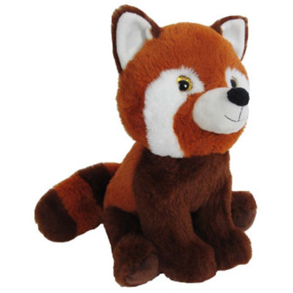 Sandy Pluche speelgoed knuffeldier Rode Panda van 23 cm -
