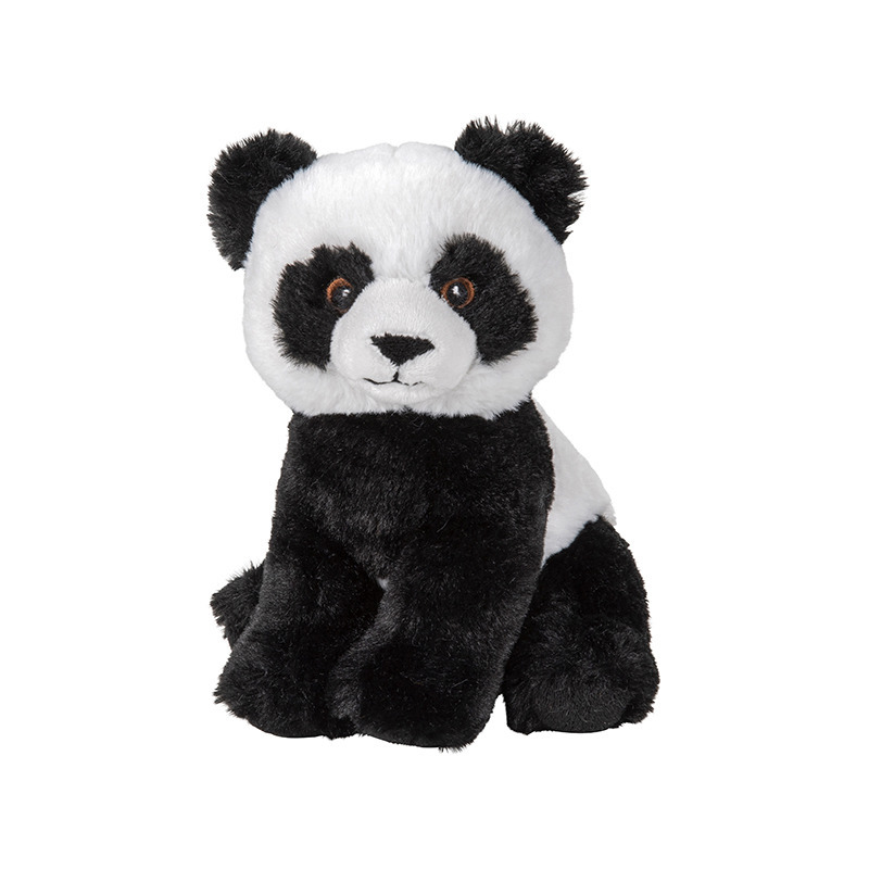 Nature Planet Pluche knuffel panda beer van 19 cm -