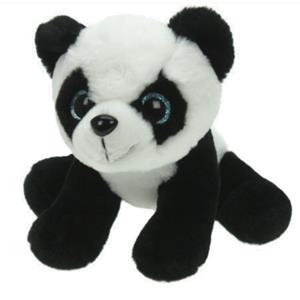 Cornelissen Pluche knuffel dieren Panda beer van 25 cm -