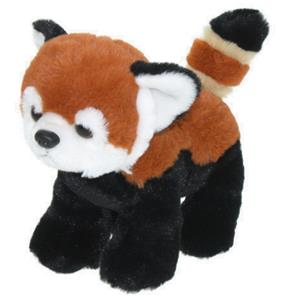 Cornelissen Pluche knuffel dieren rode Panda beer van 25 cm -