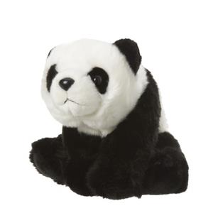 Nature Planet Pluche panda beer knuffel 22 cm -