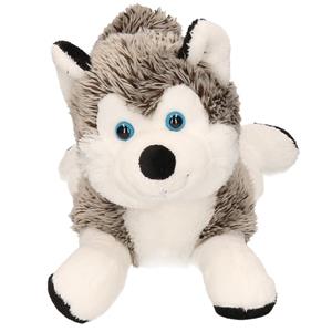 Merkloos Pluche husky knuffel 30 cm -