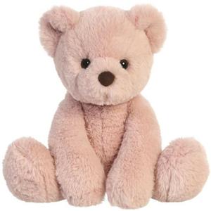 Aurora Pluche knuffeldier teddybeer - beige - 28 cm - bosdieren thema -