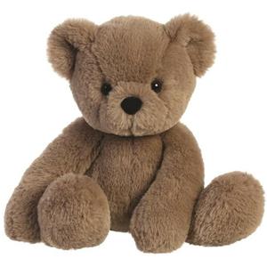 Aurora Pluche knuffeldier teddybeer - bruin - 28 cm - bosdieren thema -