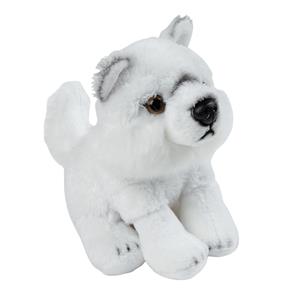 Pluche knuffel dieren Artische Wolf 15 cm -