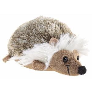 Pluche egel knuffel liggend 12 cm -