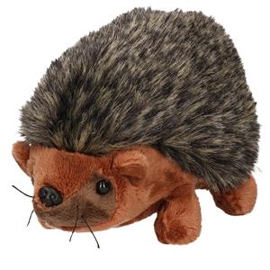 Pluche knuffel dieren Egel van 17 cm -