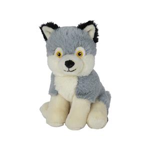 Pluche knuffel wolf van 16 cm -