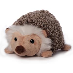 Inware pluche egel knuffeldier - bruin - 19 cm -