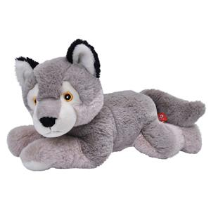 Wild Republic Grijze wolven knuffel 30 cm knuffeldieren -