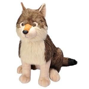 Wild Republic Pluche wolf grote dierenknuffel 70 cm -