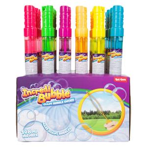 Toi-Toys Incredibubble Bellenblaaszwaard 148ml, Set Van 24