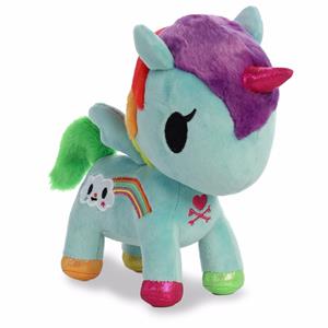 Aurora Pluche mint eenhoorntje knuffeldier 25 cm -