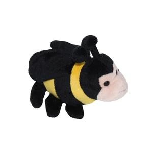 Pluche bijen knuffel 13 cm -