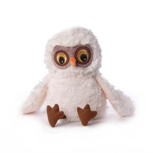 Knuffelparadijs Pluche witte uil knuffel 22 cm -