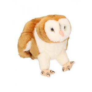 Semo pluche kerkuil knuffeldier - 25 cm - vogels -