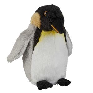 Ravensden Pluche koningspinguins knuffeldier/knuffelbeest 15 cm -