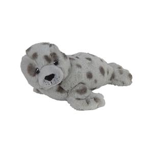 Pluche knuffel grijze zeehond van 24 cm -