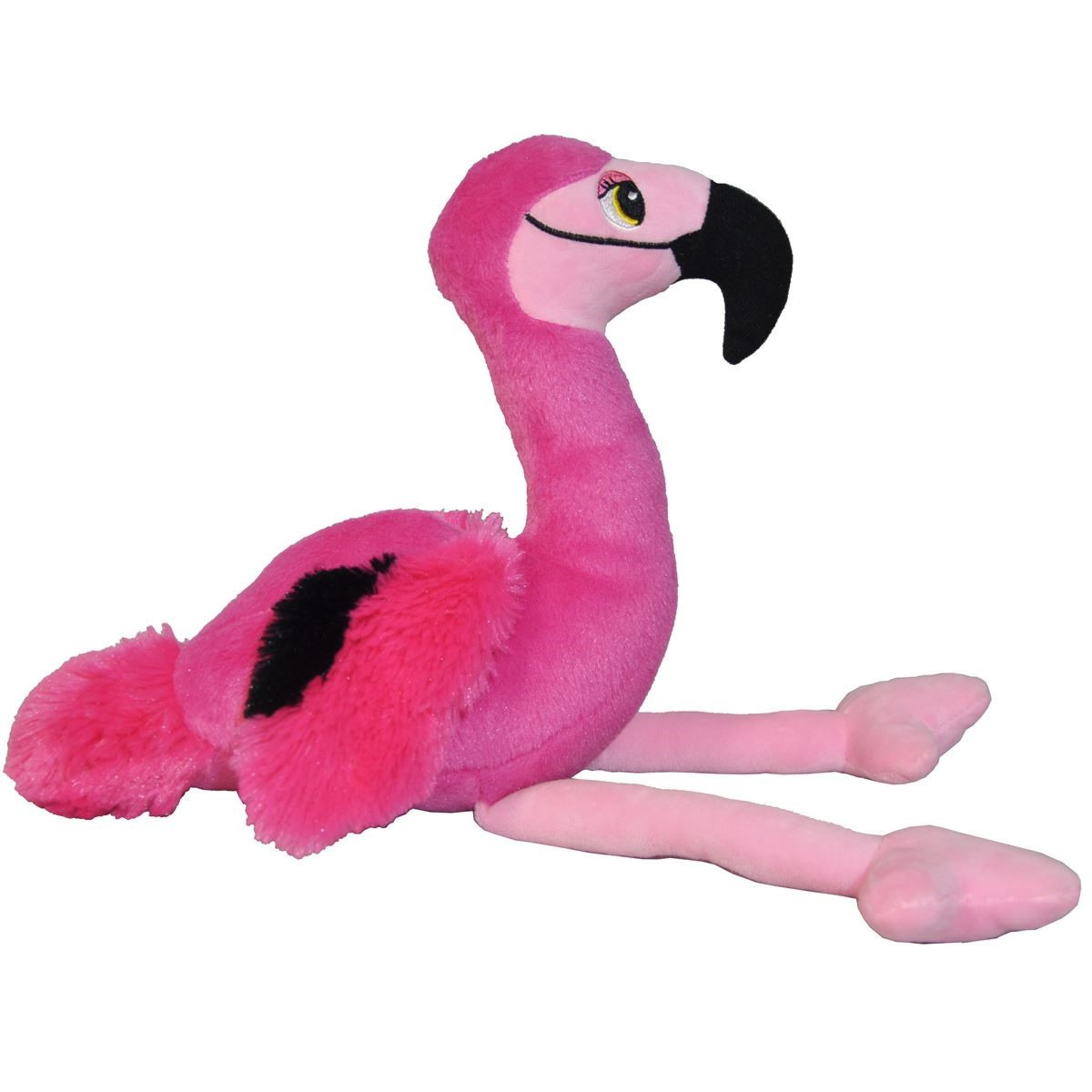 Sandy Pluche speelgoed knuffeldier Flamingo van 24 cm -
