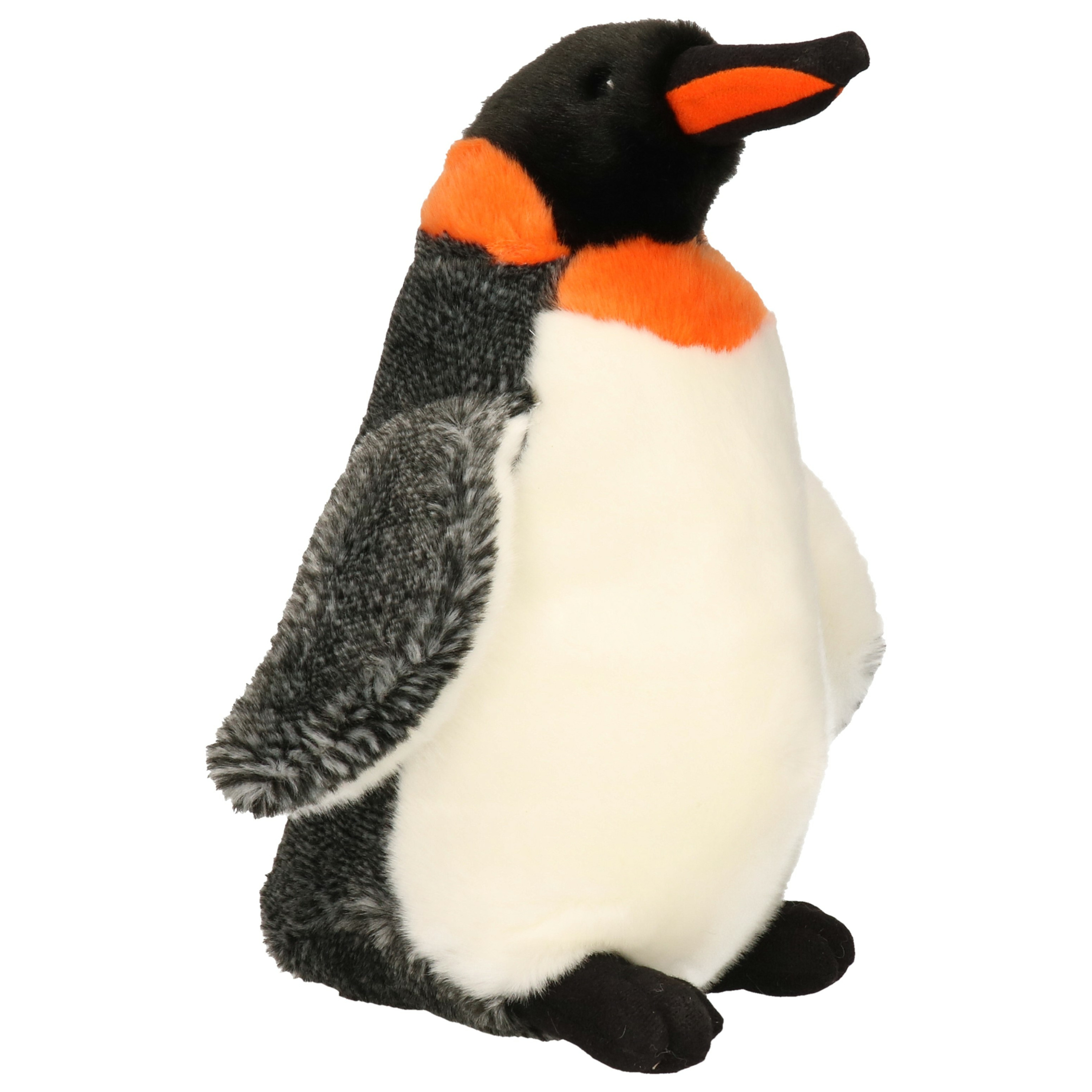 Nature Planet Pluche koningspinguin knuffel 28 cm -