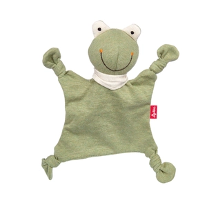 Sigikid Schnuffeltuch Schmusetuch Mini-Schnuffeltuch Frosch, (1-tlg)