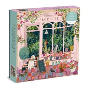 Galison Florette 500 Piece Puzzle -   (ISBN: 9780735369917)