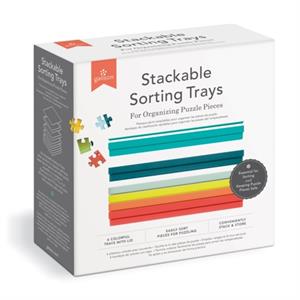 Galison Mudpuppy Puzzle Sorting Tray Set -   (ISBN: 9780735373211)