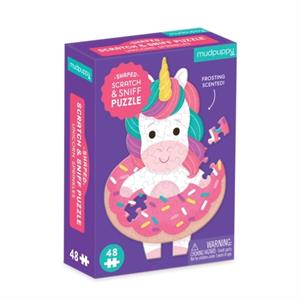 Mudpuppy Unicorn Sprinkles 48 Piece Mini Scratch & Sniff Puzzle -   (ISBN: 9780735378674)