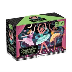 Mudpuppy Moonlight Ballet 100 Piece Glow In The Dark Puzzle -   (ISBN: 9780735379039)