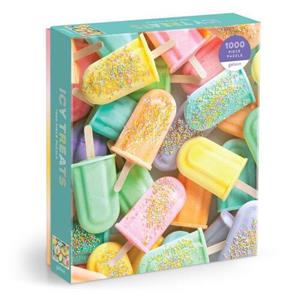 Galison Icy Treats 1000 Piece Puzzle -   (ISBN: 9780735381568)