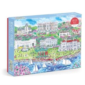 Galison, Michael Storrings Michael Storrings Newport Mansions 1000 Piece Puzzle -   (ISBN: 9780735382633)