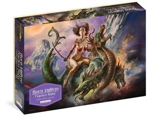 Boris Vallejo, Workman Publishing Boris Vallejo Fearless Rider 1,000-Piece Puzzle -   (ISBN: 9781523513215)