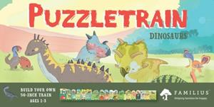 Christopher Robbins Puzzletrain: Dinosaurs 26-Piece Puzzle -   (ISBN: 9781641709781)